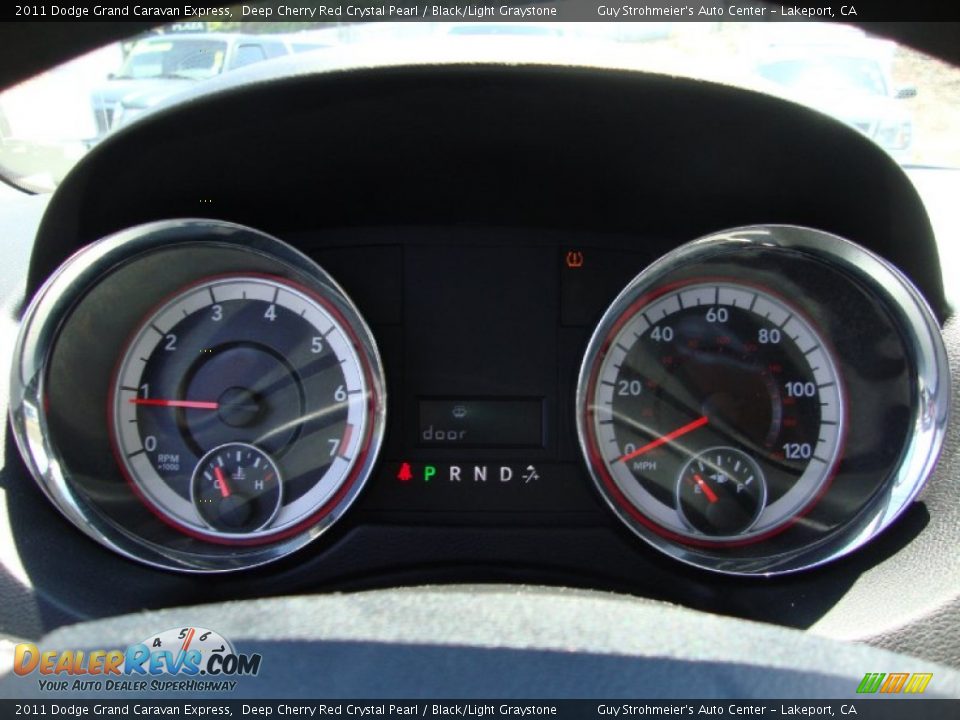 2011 Dodge Grand Caravan Express Deep Cherry Red Crystal Pearl / Black/Light Graystone Photo #12