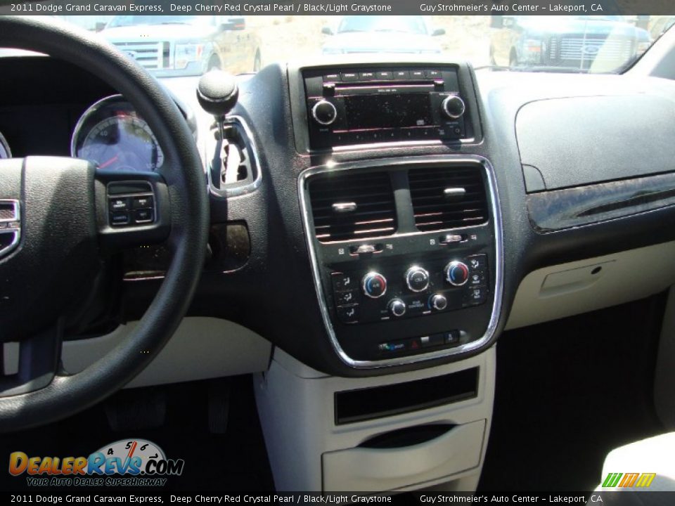 2011 Dodge Grand Caravan Express Deep Cherry Red Crystal Pearl / Black/Light Graystone Photo #14