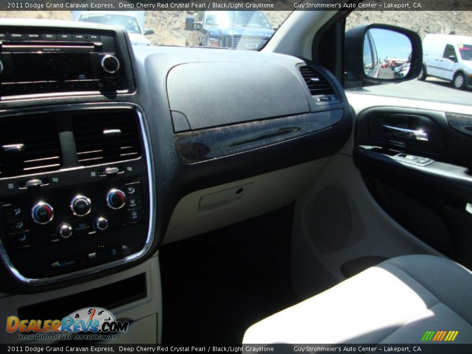 2011 Dodge Grand Caravan Express Deep Cherry Red Crystal Pearl / Black/Light Graystone Photo #15