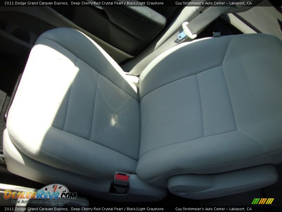 2011 Dodge Grand Caravan Express Deep Cherry Red Crystal Pearl / Black/Light Graystone Photo #17