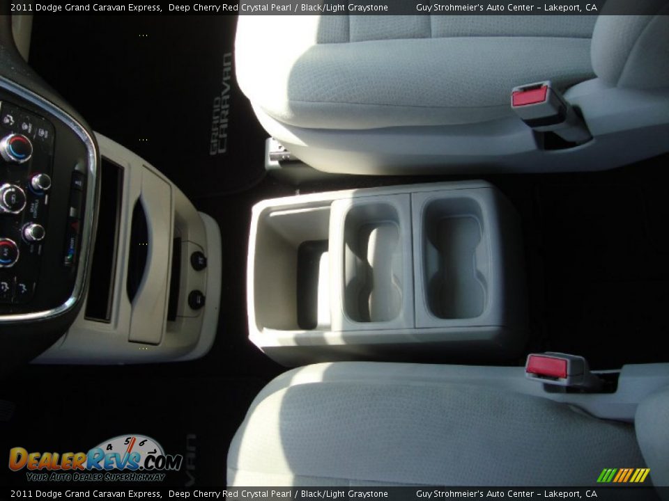2011 Dodge Grand Caravan Express Deep Cherry Red Crystal Pearl / Black/Light Graystone Photo #18