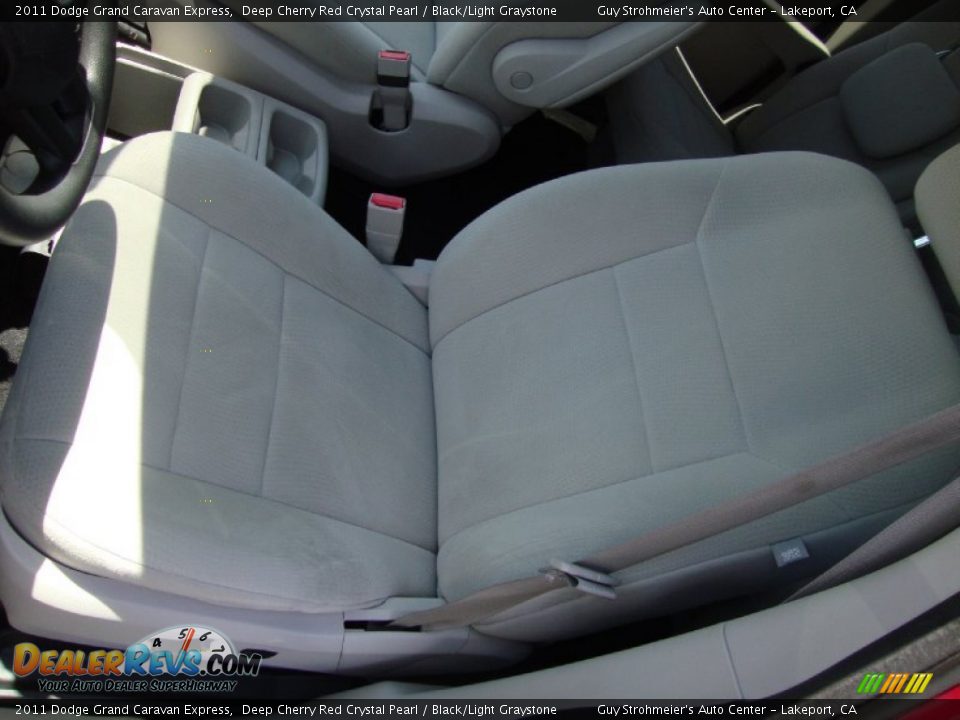 2011 Dodge Grand Caravan Express Deep Cherry Red Crystal Pearl / Black/Light Graystone Photo #19