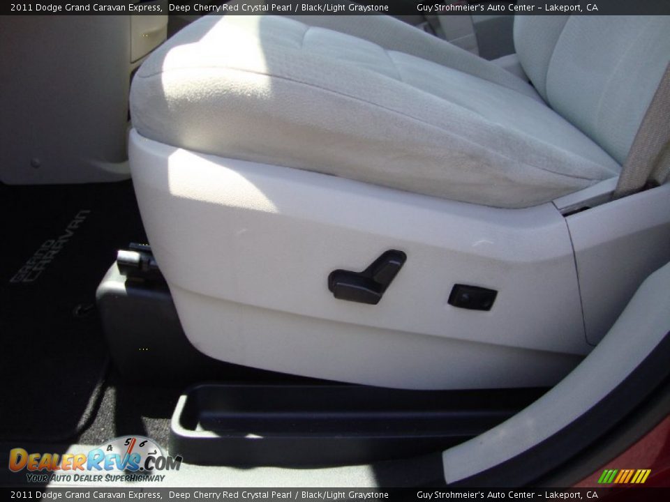 2011 Dodge Grand Caravan Express Deep Cherry Red Crystal Pearl / Black/Light Graystone Photo #20
