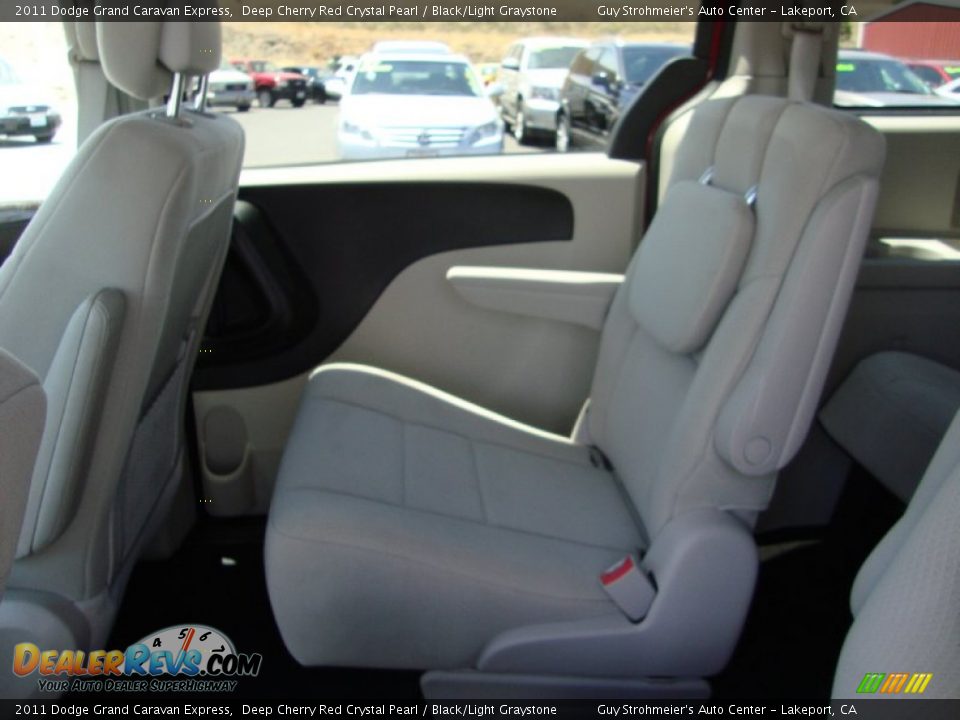 2011 Dodge Grand Caravan Express Deep Cherry Red Crystal Pearl / Black/Light Graystone Photo #21
