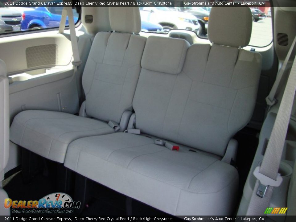 2011 Dodge Grand Caravan Express Deep Cherry Red Crystal Pearl / Black/Light Graystone Photo #23