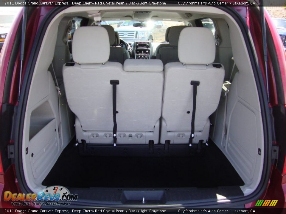 2011 Dodge Grand Caravan Express Deep Cherry Red Crystal Pearl / Black/Light Graystone Photo #24
