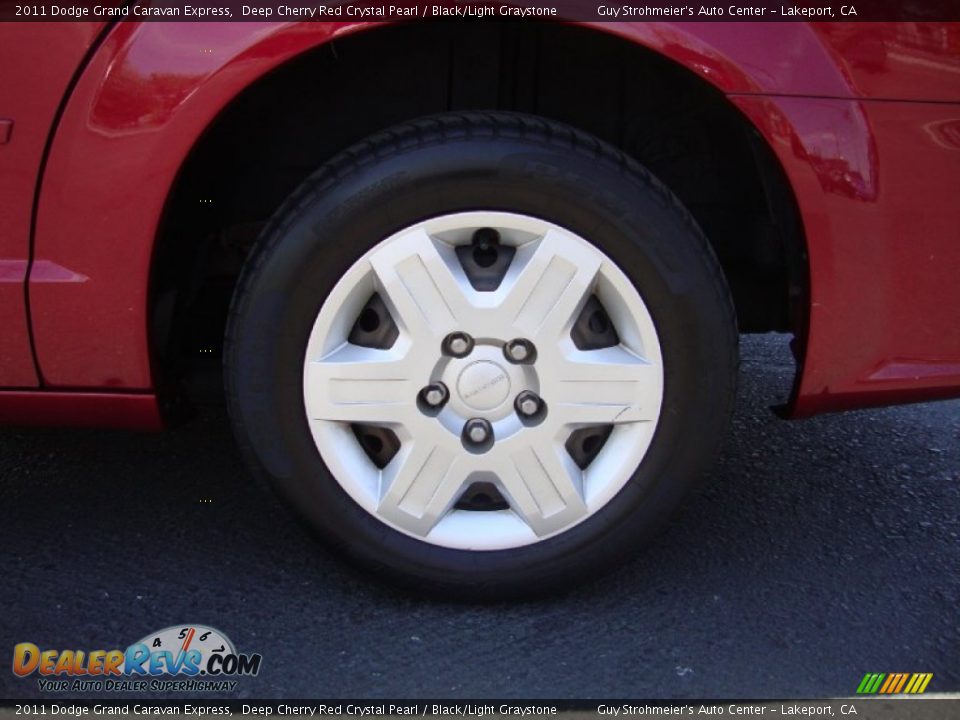 2011 Dodge Grand Caravan Express Deep Cherry Red Crystal Pearl / Black/Light Graystone Photo #25