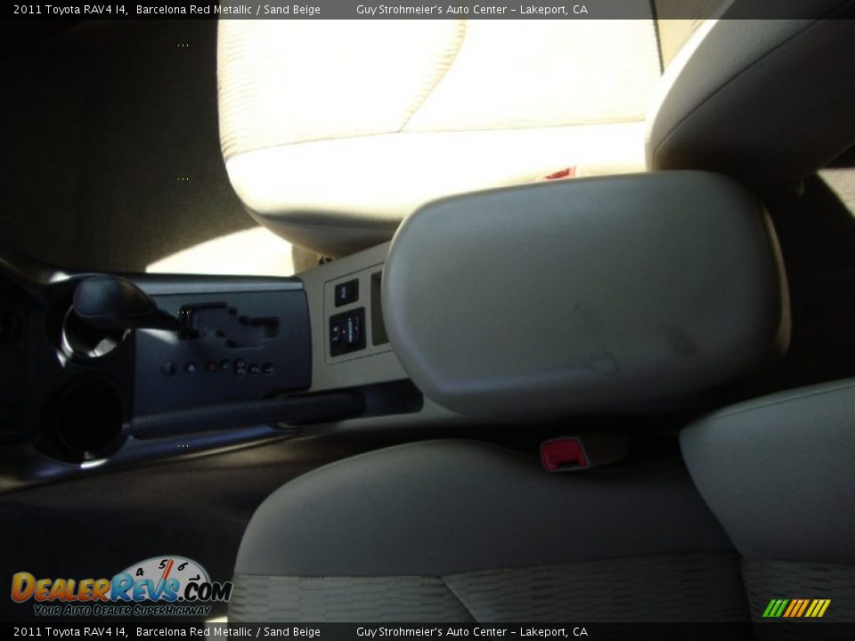 2011 Toyota RAV4 I4 Barcelona Red Metallic / Sand Beige Photo #17