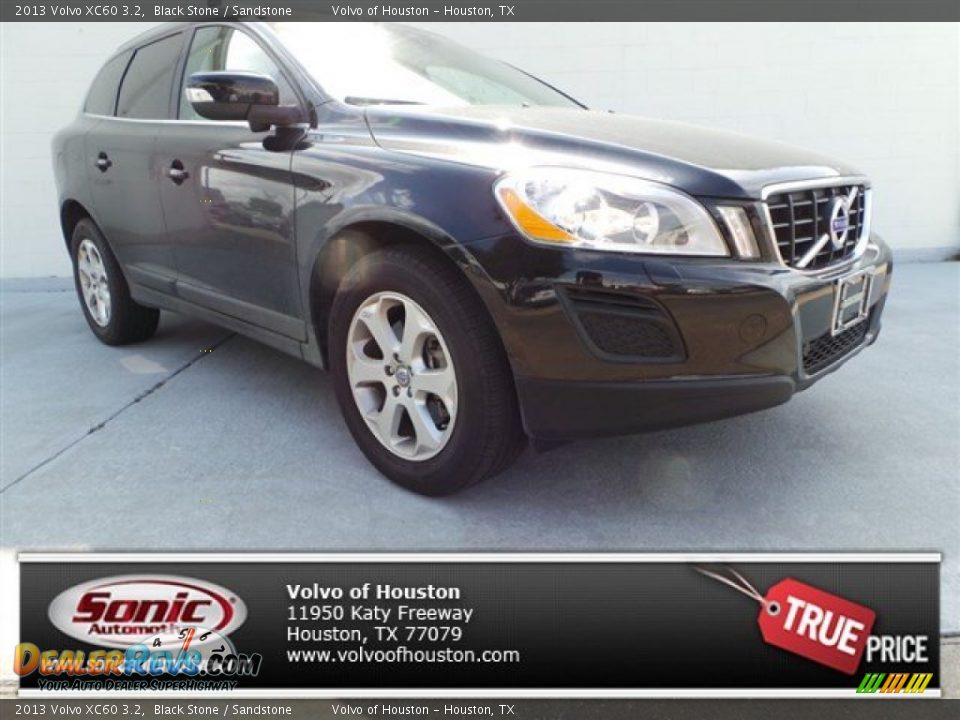 2013 Volvo XC60 3.2 Black Stone / Sandstone Photo #1