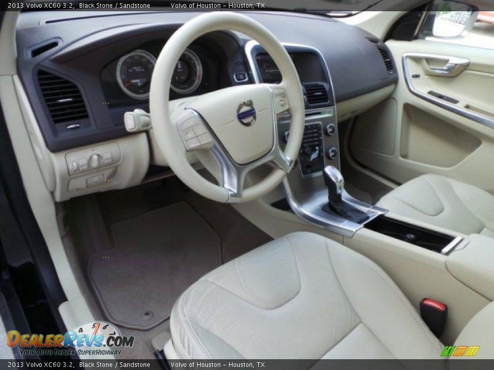 2013 Volvo XC60 3.2 Black Stone / Sandstone Photo #8