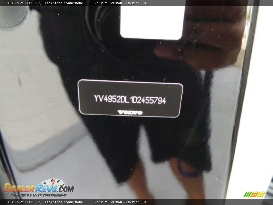 2013 Volvo XC60 3.2 Black Stone / Sandstone Photo #35