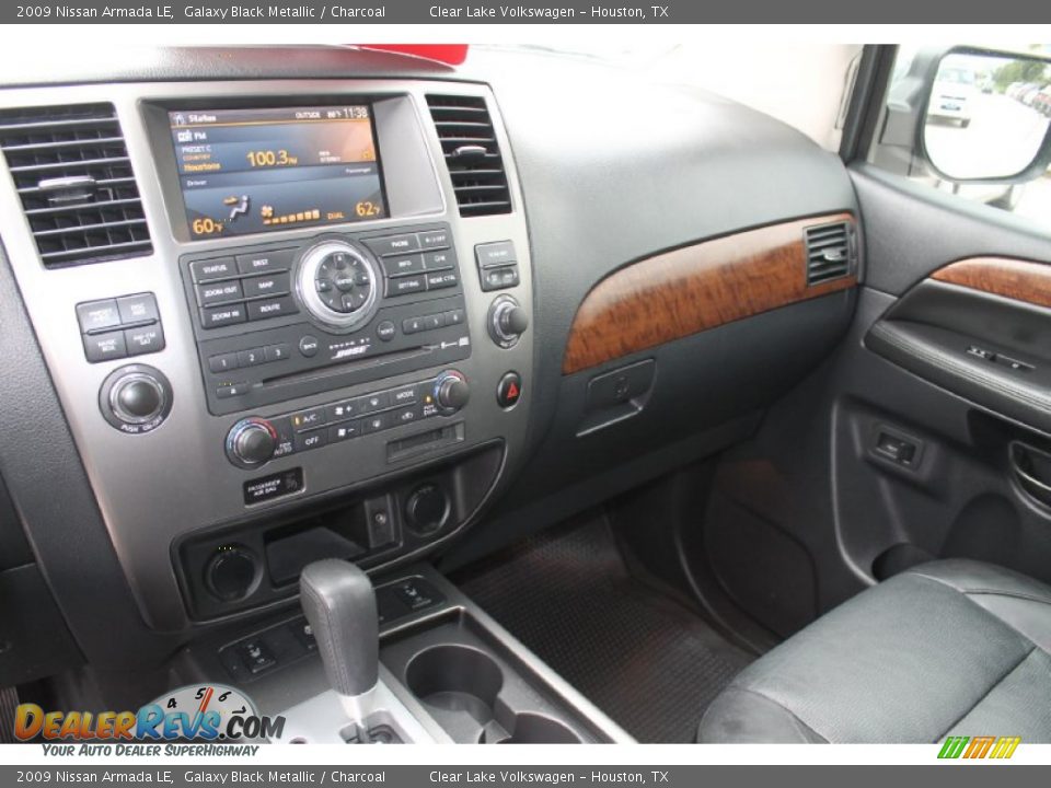 2009 Nissan Armada LE Galaxy Black Metallic / Charcoal Photo #16
