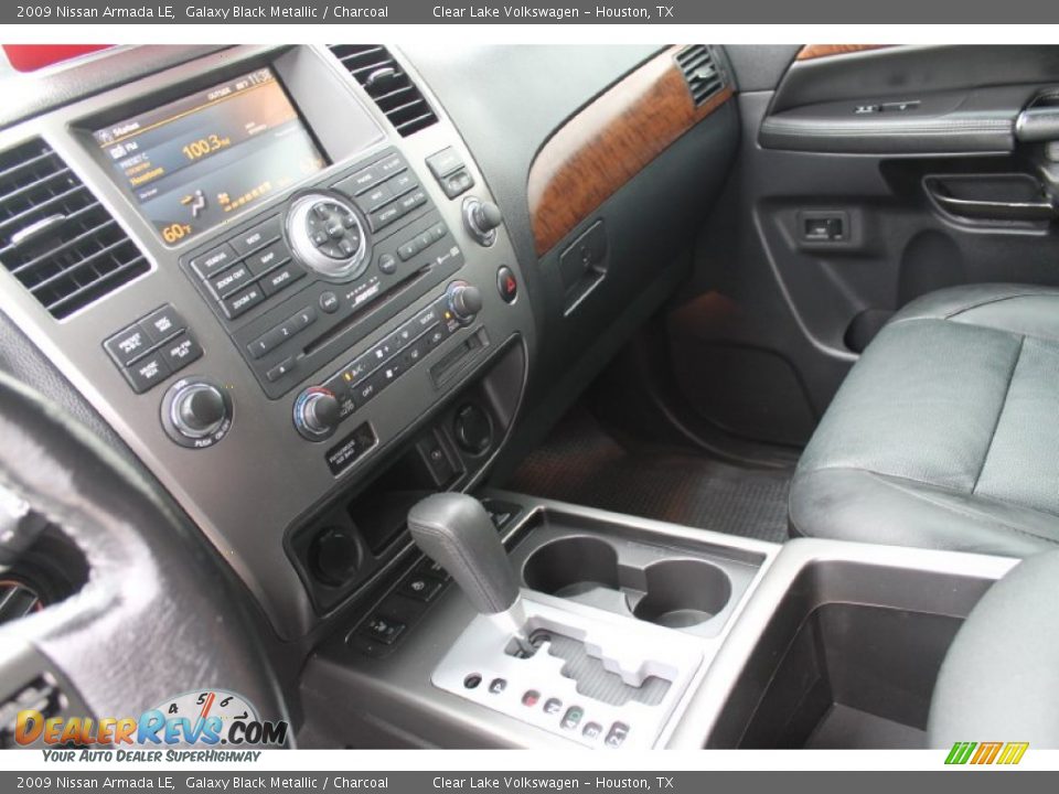 2009 Nissan Armada LE Galaxy Black Metallic / Charcoal Photo #17