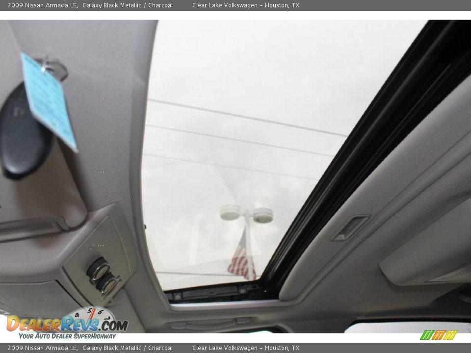 2009 Nissan Armada LE Galaxy Black Metallic / Charcoal Photo #18