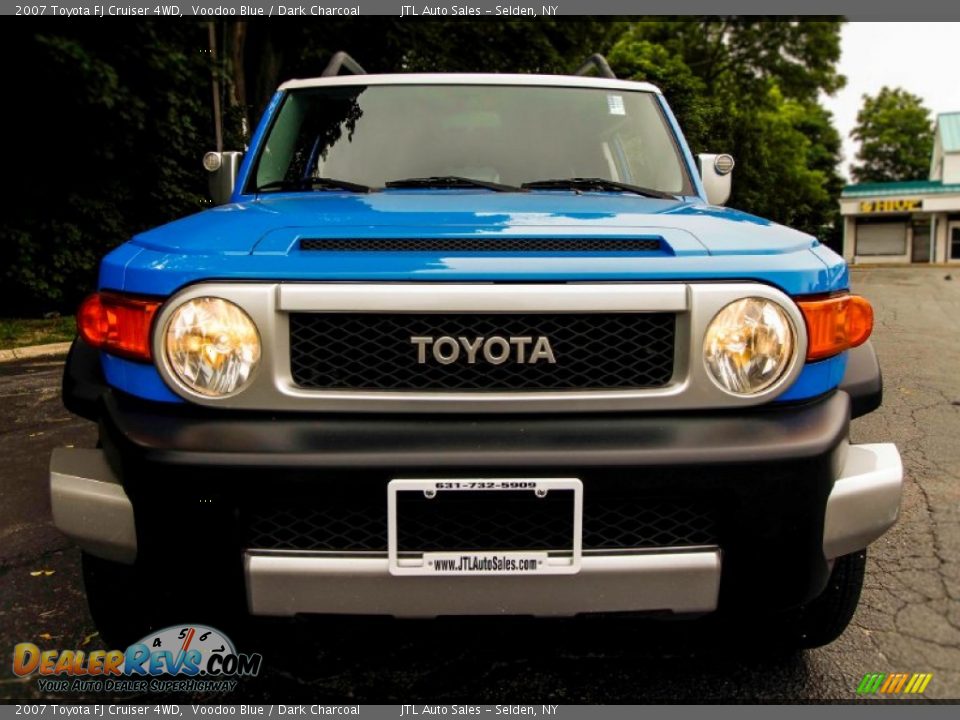 2007 Toyota FJ Cruiser 4WD Voodoo Blue / Dark Charcoal Photo #2