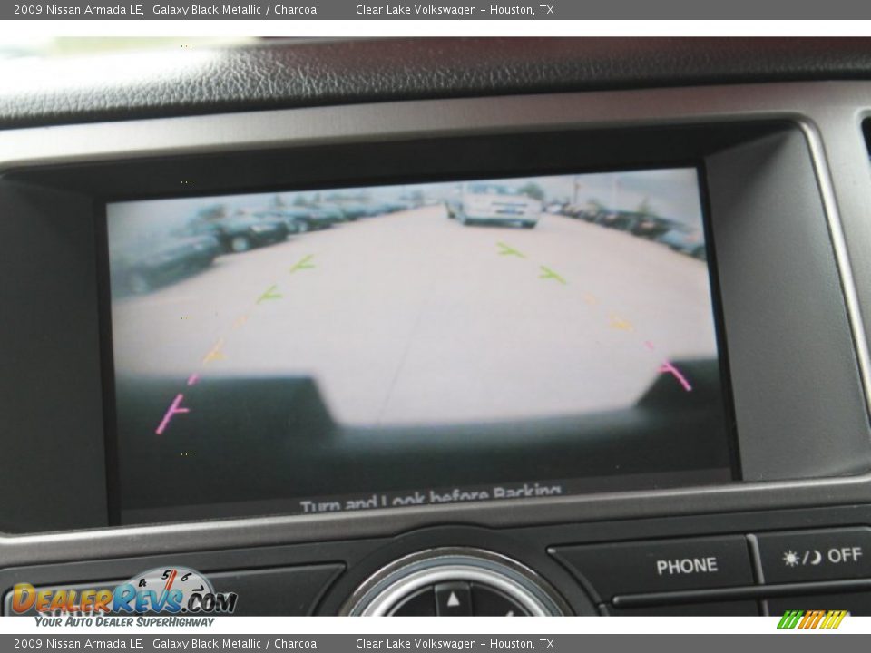 2009 Nissan Armada LE Galaxy Black Metallic / Charcoal Photo #20
