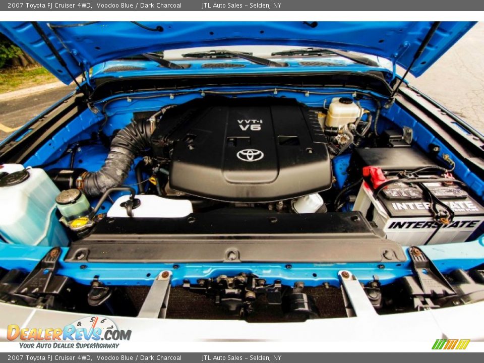 2007 Toyota FJ Cruiser 4WD Voodoo Blue / Dark Charcoal Photo #3