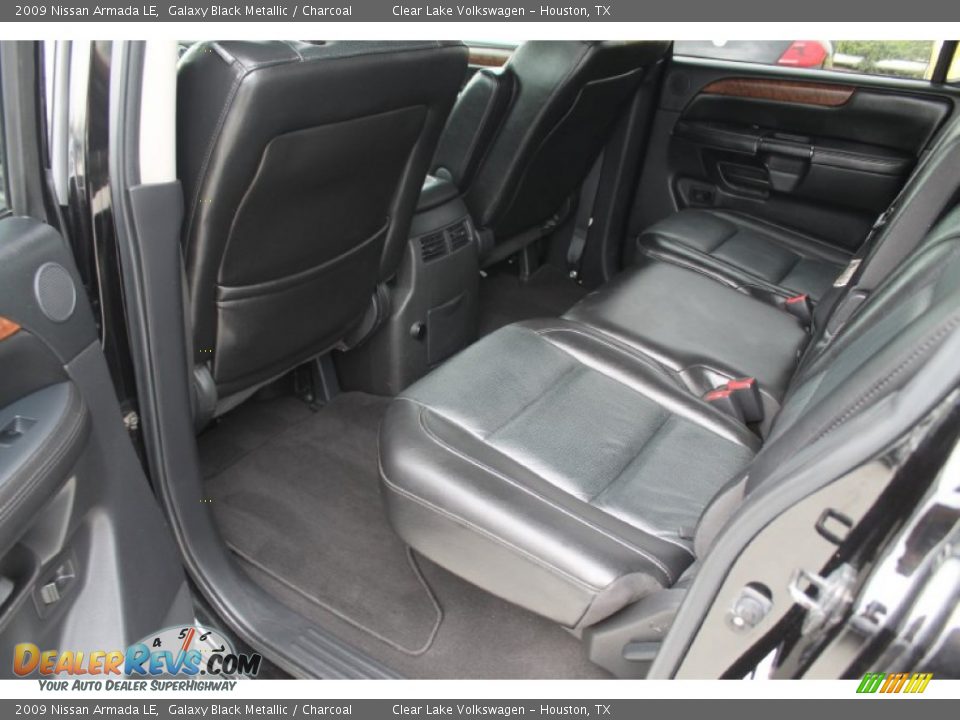 2009 Nissan Armada LE Galaxy Black Metallic / Charcoal Photo #30