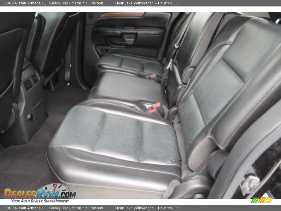 2009 Nissan Armada LE Galaxy Black Metallic / Charcoal Photo #31