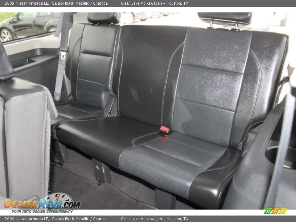 2009 Nissan Armada LE Galaxy Black Metallic / Charcoal Photo #32
