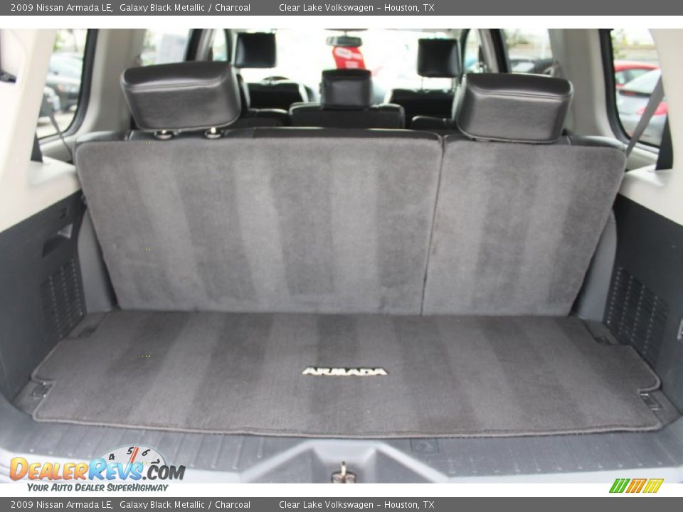 2009 Nissan Armada LE Galaxy Black Metallic / Charcoal Photo #36