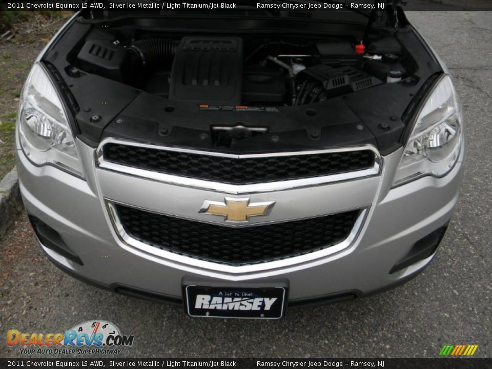 2011 Chevrolet Equinox LS AWD Silver Ice Metallic / Light Titanium/Jet Black Photo #3