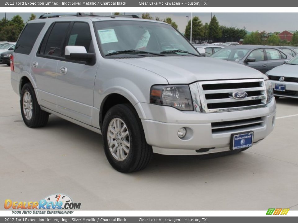 2012 Ford Expedition Limited Ingot Silver Metallic / Charcoal Black Photo #1