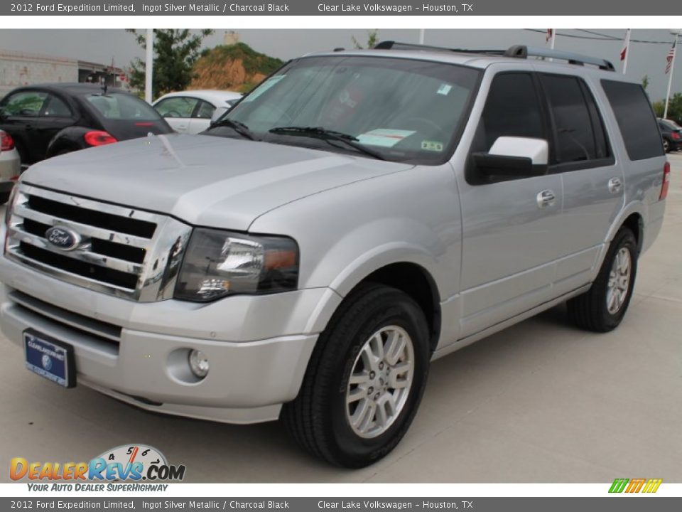 2012 Ford Expedition Limited Ingot Silver Metallic / Charcoal Black Photo #3