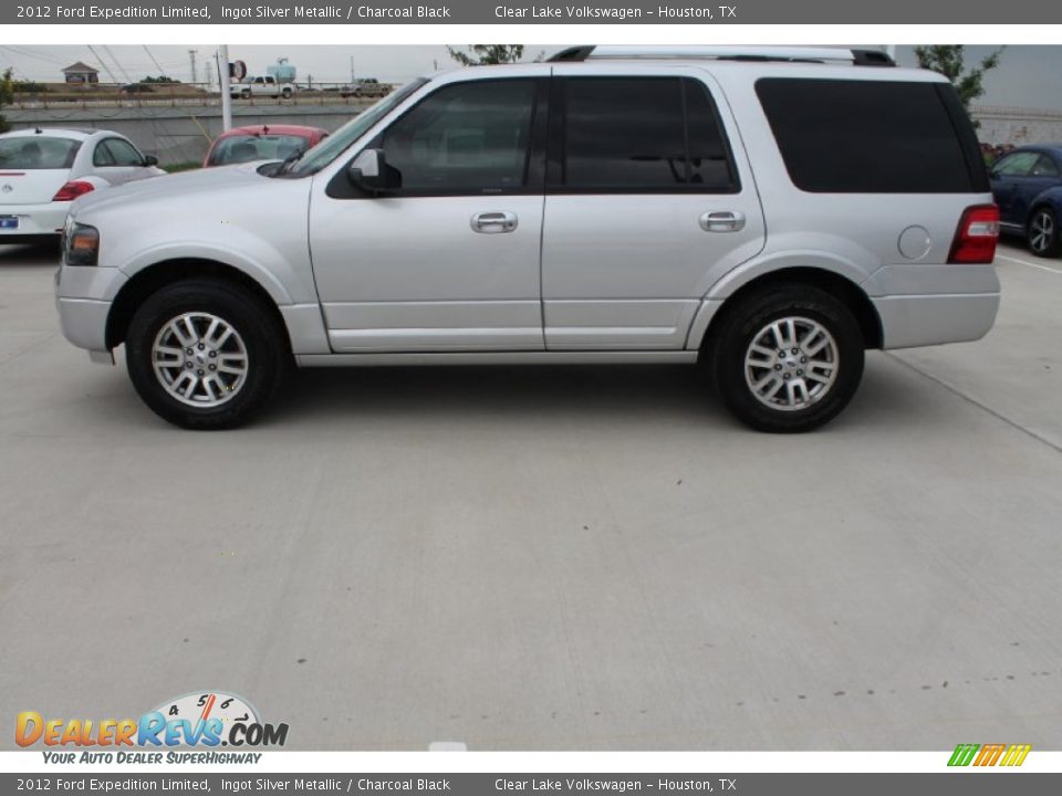 2012 Ford Expedition Limited Ingot Silver Metallic / Charcoal Black Photo #4