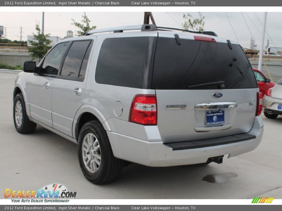 2012 Ford Expedition Limited Ingot Silver Metallic / Charcoal Black Photo #7
