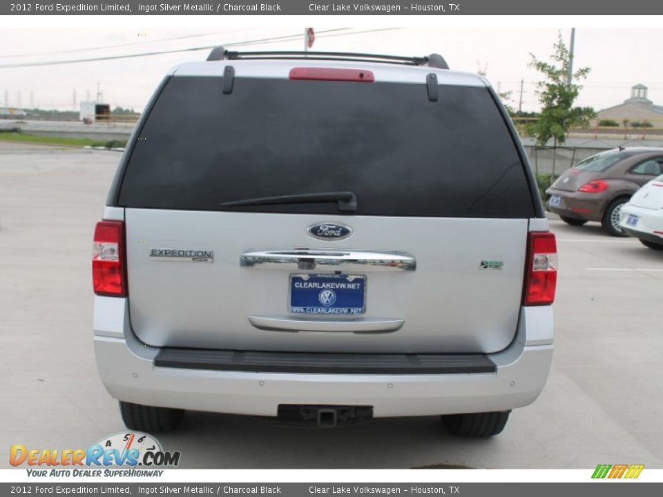 2012 Ford Expedition Limited Ingot Silver Metallic / Charcoal Black Photo #8