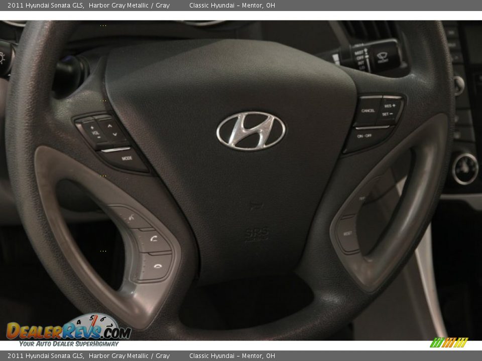 2011 Hyundai Sonata GLS Harbor Gray Metallic / Gray Photo #6
