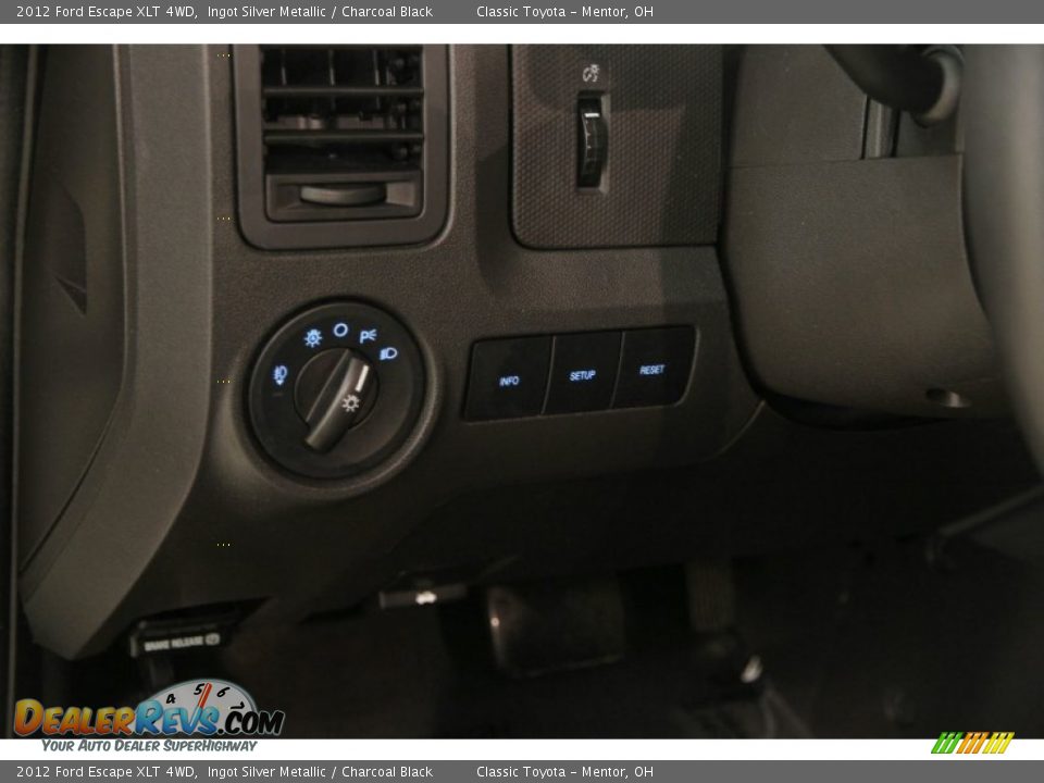 2012 Ford Escape XLT 4WD Ingot Silver Metallic / Charcoal Black Photo #7