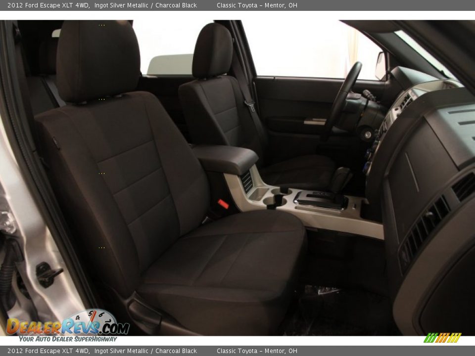 2012 Ford Escape XLT 4WD Ingot Silver Metallic / Charcoal Black Photo #15