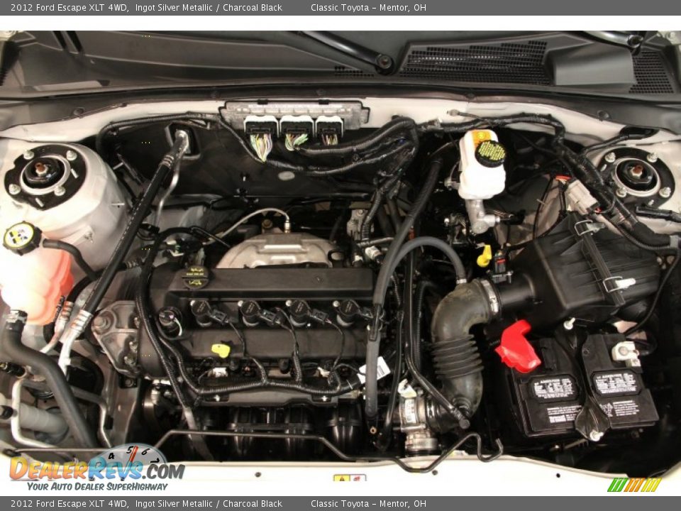 2012 Ford Escape XLT 4WD Ingot Silver Metallic / Charcoal Black Photo #19