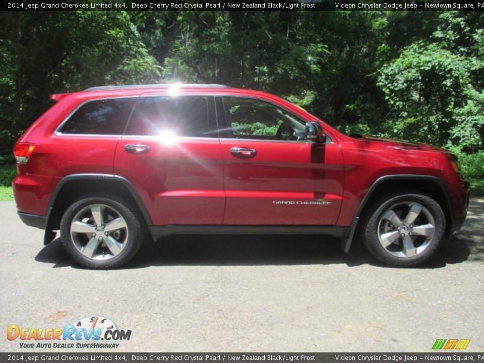 2014 Jeep Grand Cherokee Limited 4x4 Deep Cherry Red Crystal Pearl / New Zealand Black/Light Frost Photo #1