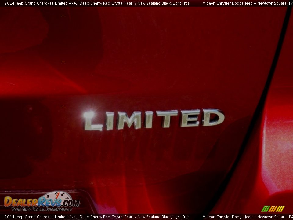 2014 Jeep Grand Cherokee Limited 4x4 Deep Cherry Red Crystal Pearl / New Zealand Black/Light Frost Photo #15