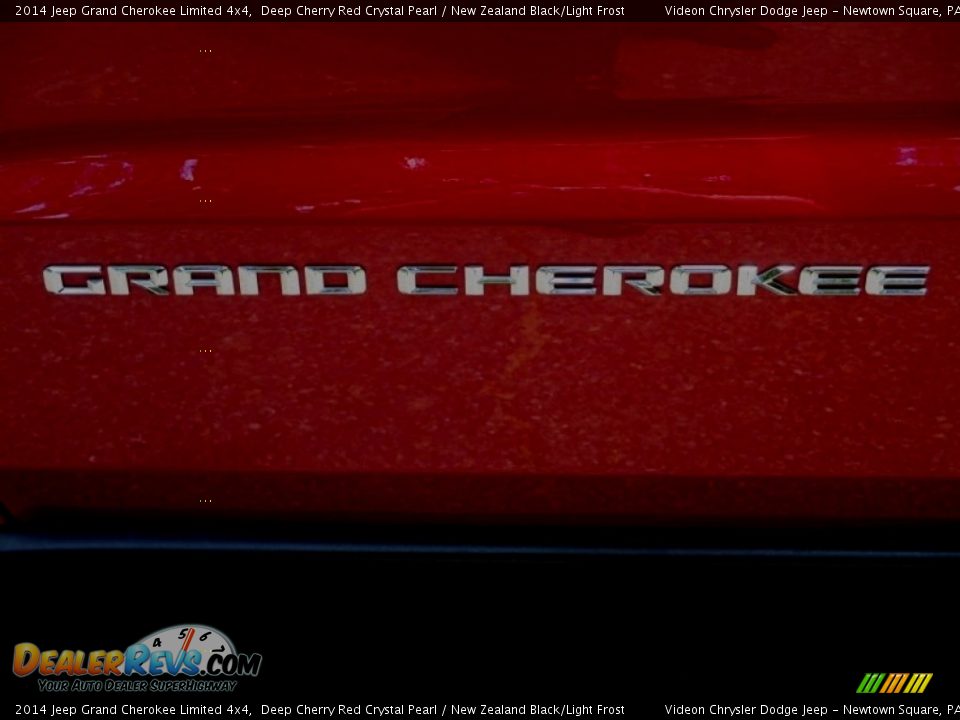 2014 Jeep Grand Cherokee Limited 4x4 Deep Cherry Red Crystal Pearl / New Zealand Black/Light Frost Photo #33