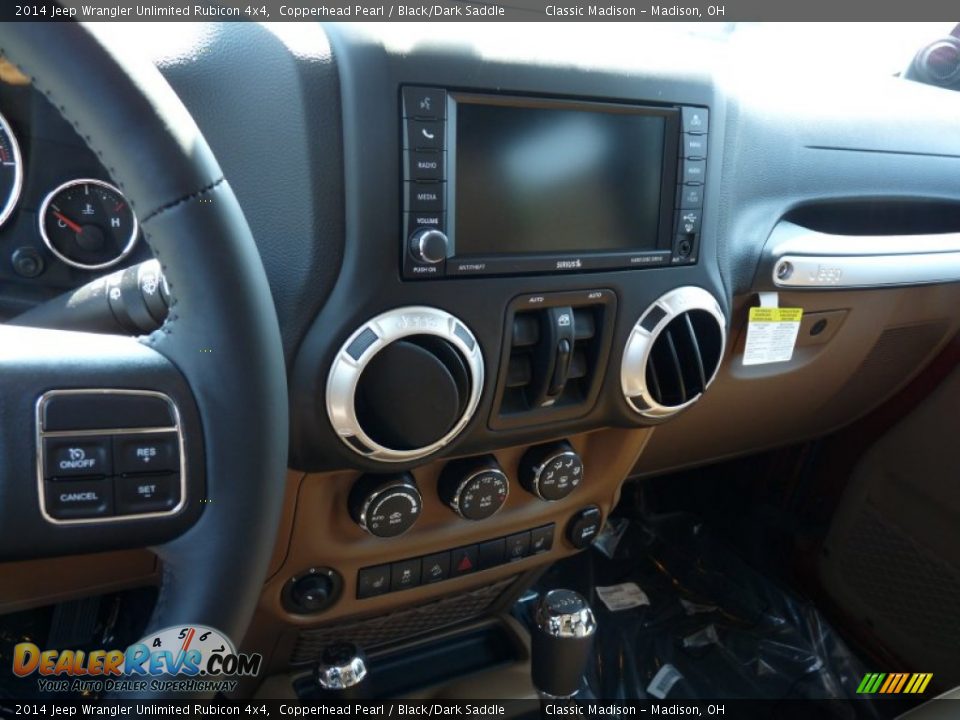 2014 Jeep Wrangler Unlimited Rubicon 4x4 Copperhead Pearl / Black/Dark Saddle Photo #5