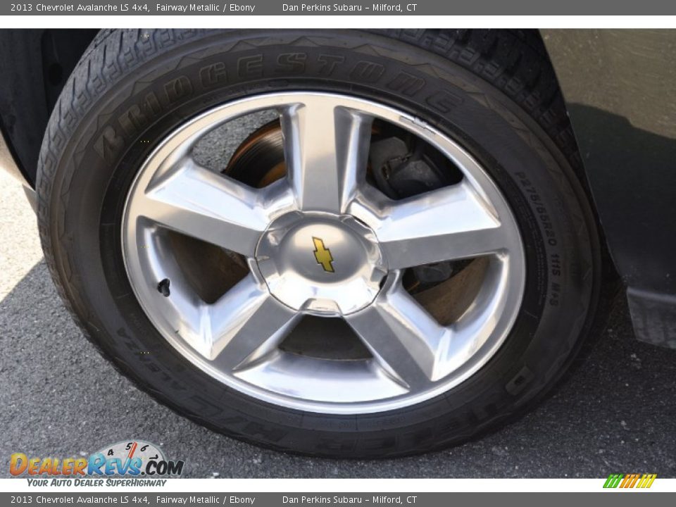 2013 Chevrolet Avalanche LS 4x4 Fairway Metallic / Ebony Photo #22