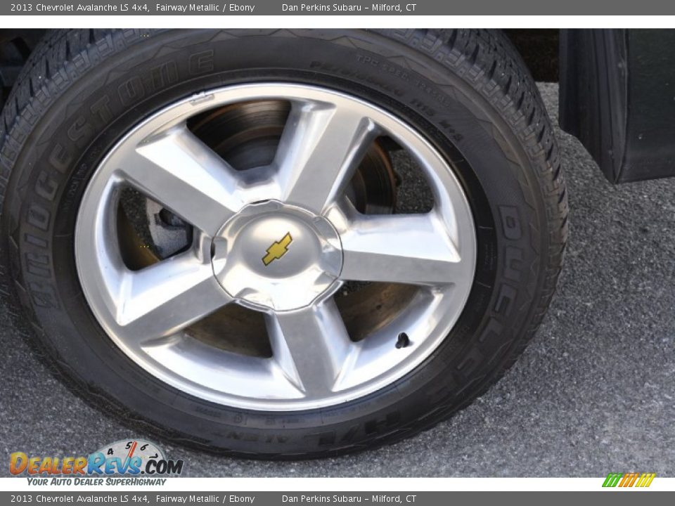 2013 Chevrolet Avalanche LS 4x4 Fairway Metallic / Ebony Photo #23