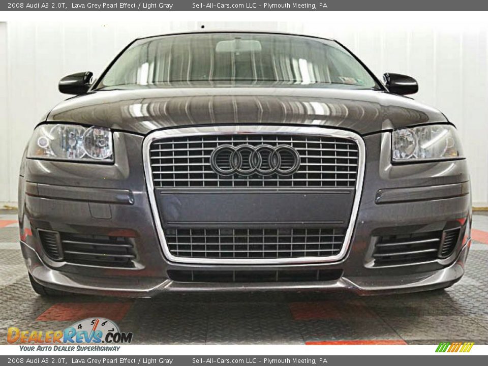2008 Audi A3 2.0T Lava Grey Pearl Effect / Light Gray Photo #3