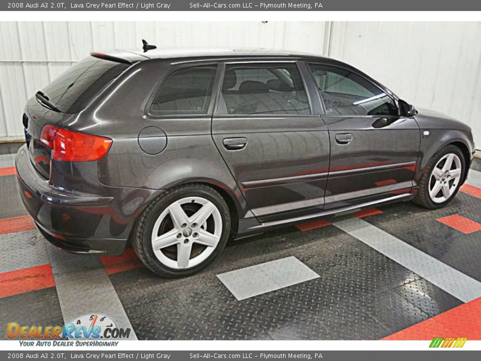 2008 Audi A3 2.0T Lava Grey Pearl Effect / Light Gray Photo #5