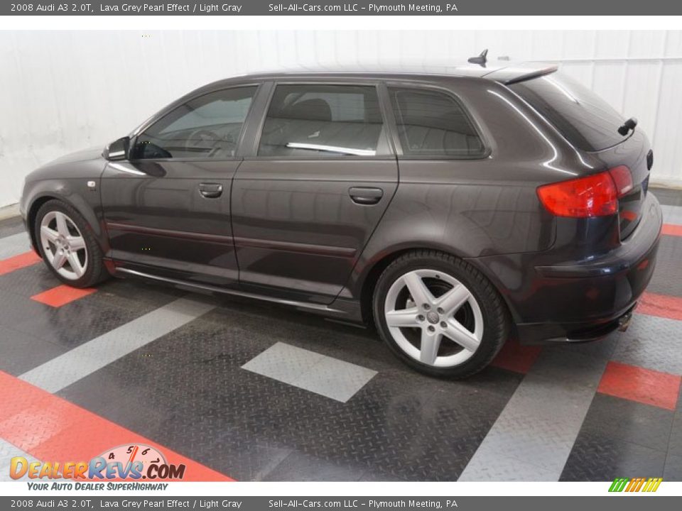 2008 Audi A3 2.0T Lava Grey Pearl Effect / Light Gray Photo #19