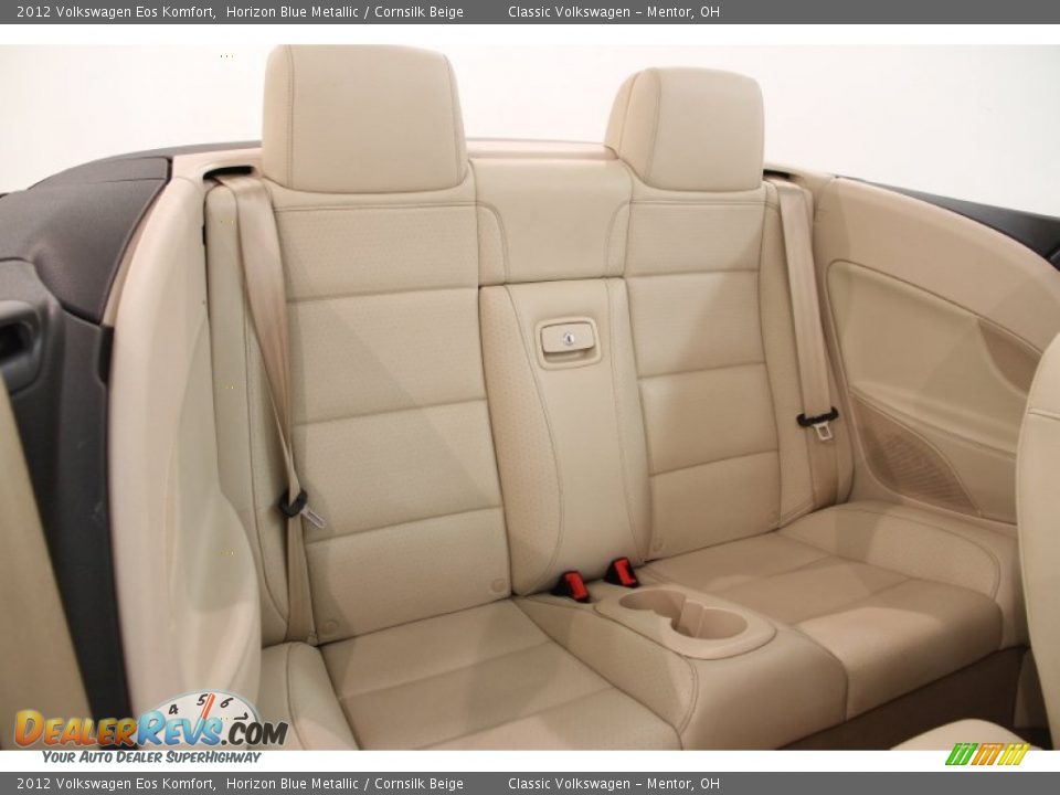 Rear Seat of 2012 Volkswagen Eos Komfort Photo #32