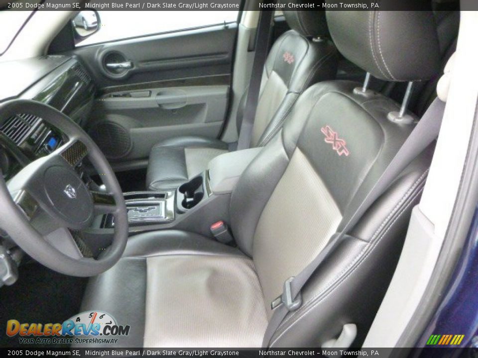 Dark Slate Gray/Light Graystone Interior - 2005 Dodge Magnum SE Photo #8