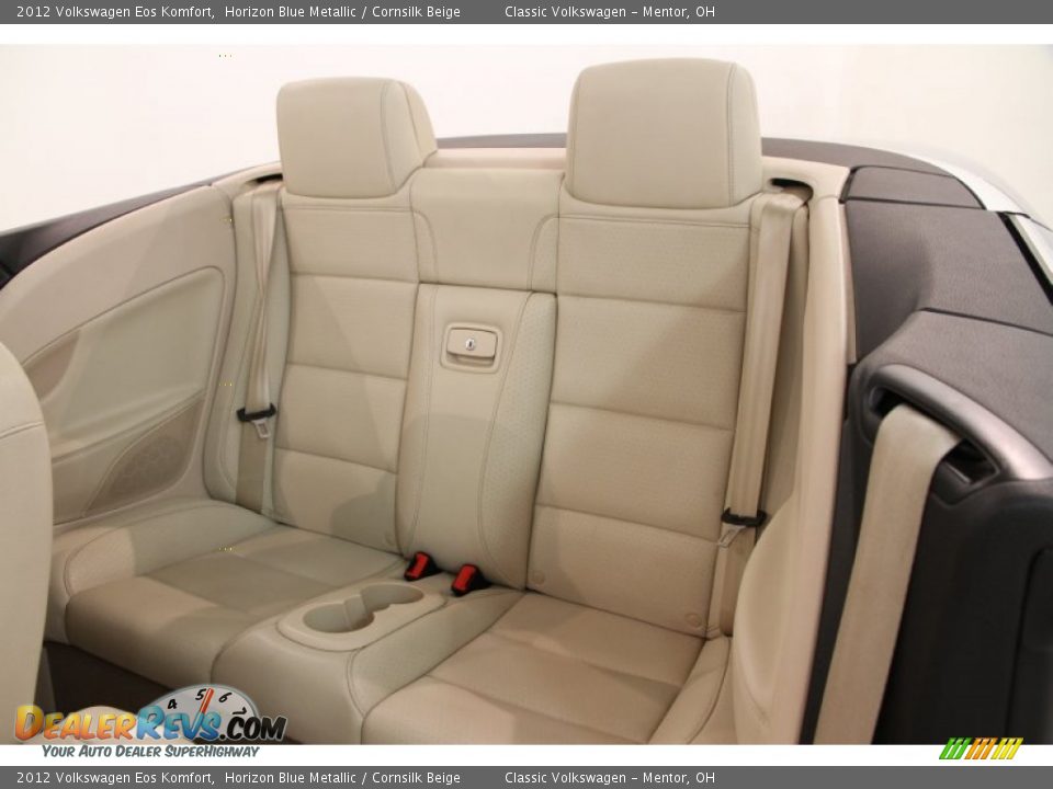 Rear Seat of 2012 Volkswagen Eos Komfort Photo #33