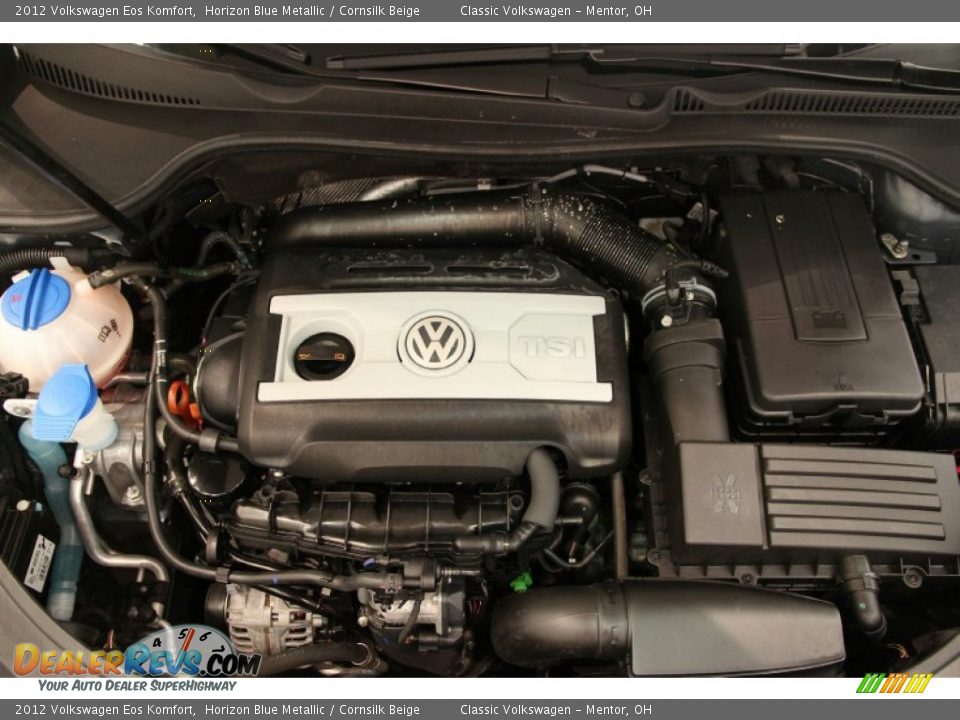 2012 Volkswagen Eos Komfort 2.0 Liter FSI Turbocharged DOHC 16-Valve VVT 4 Cylinder Engine Photo #36