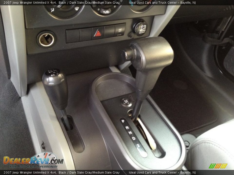 2007 Jeep Wrangler Unlimited X 4x4 Black / Dark Slate Gray/Medium Slate Gray Photo #26
