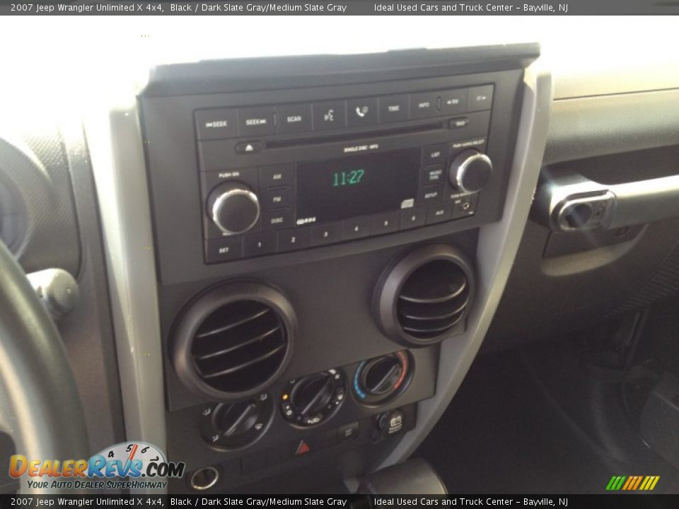 2007 Jeep Wrangler Unlimited X 4x4 Black / Dark Slate Gray/Medium Slate Gray Photo #27